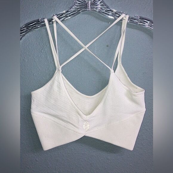 Free people movement White Strappy bralette XS/S - Picture 2 of 2